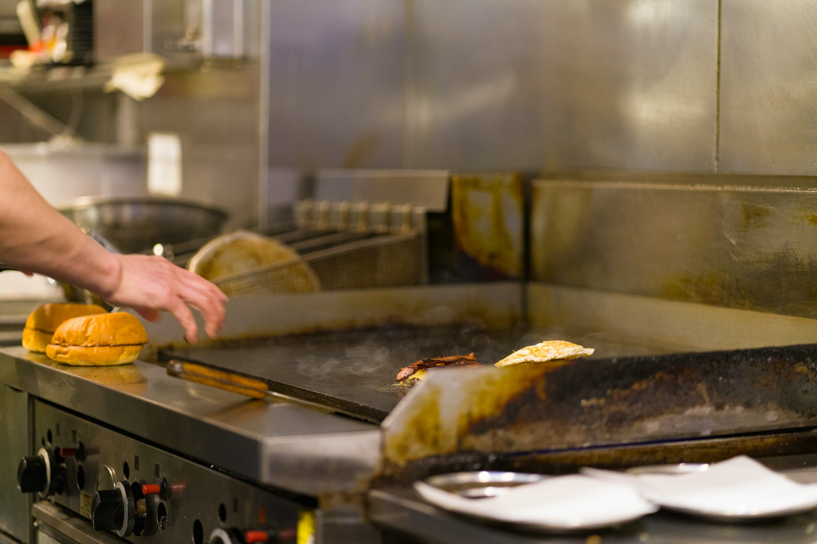 Commercial kitchen extraction fan cleaning service